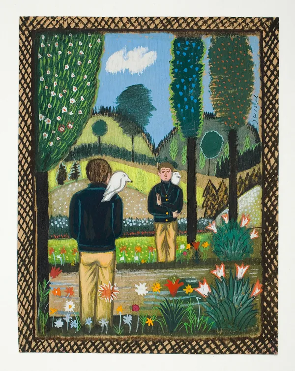 Józef Wilkoń, Ilustracja do Krainy sto piątej tajemnicy, ok.197