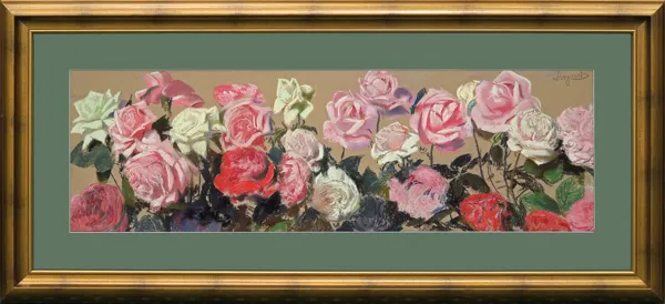 Leon Wyczółkowski, FRYZ DEKORACYJNY - RÓŻE BIAŁE, RÓŻOWE, CZERWONE