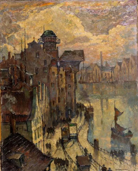 Gerhard Graf, Gdańsk-Nad Motławą, ok. 1920