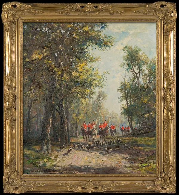 Karl Mohr, WYJAZD NA POLOWANIE PAR FORCE