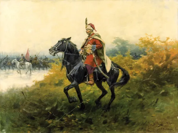 Józef Brandt, Z DZIKICH PÓL, ok. 1900