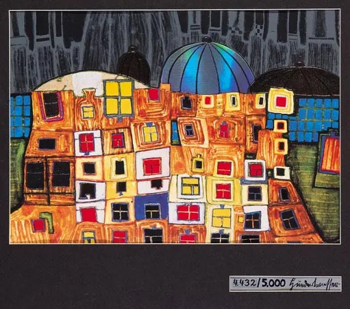Friedensreich Hundertwasser, Barbakan  Castle in Poland