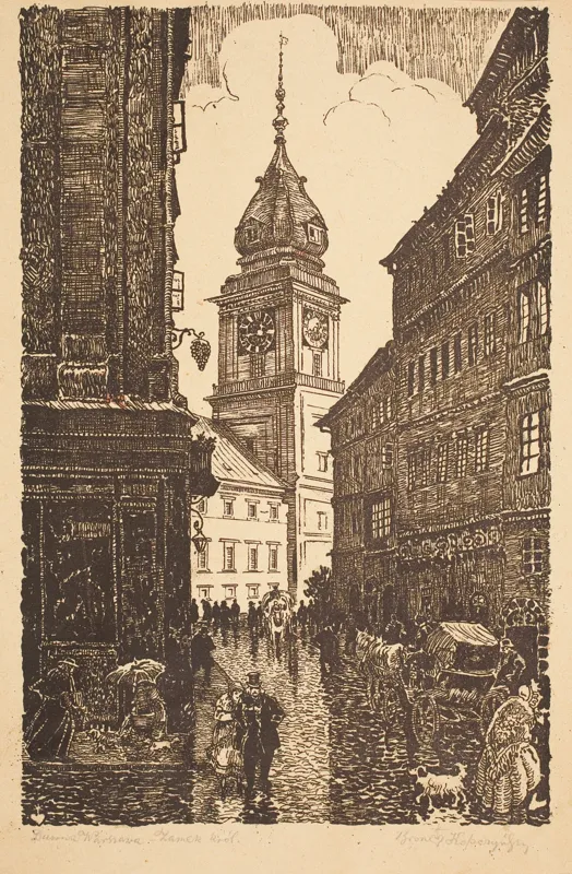 Bronisław Kopczyński, DAWNA WARSZAWA – ZAMEK KRÓLEWSKI