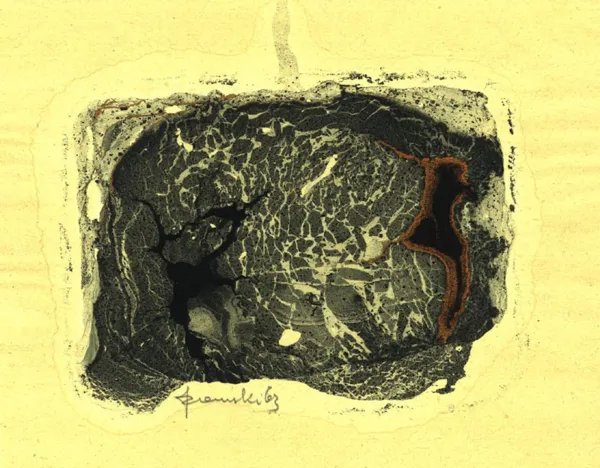 Jan Ziemski, Abstrakcja informel, 1963
