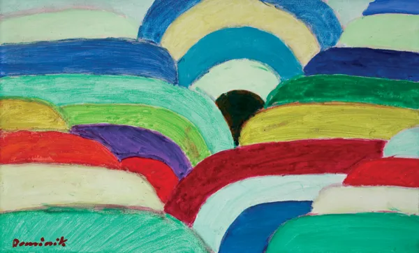 Tadeusz Dominik, PEJZAŻ, 1984