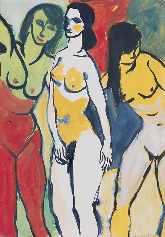 Andrzej Wróblewski, Kobiety, 1955