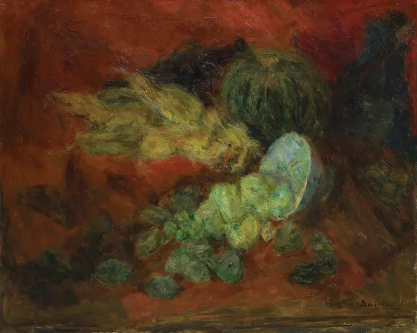 Eugeniusz Eibisch, MARTWA NATURA Z FIGAMI, po 1930