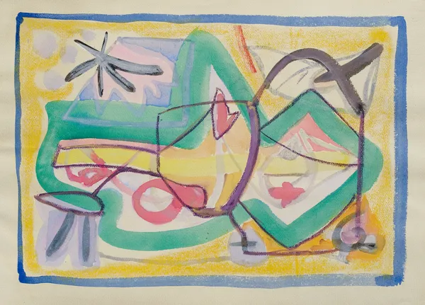 Bogusław Szwacz, Kompozycja, 1948