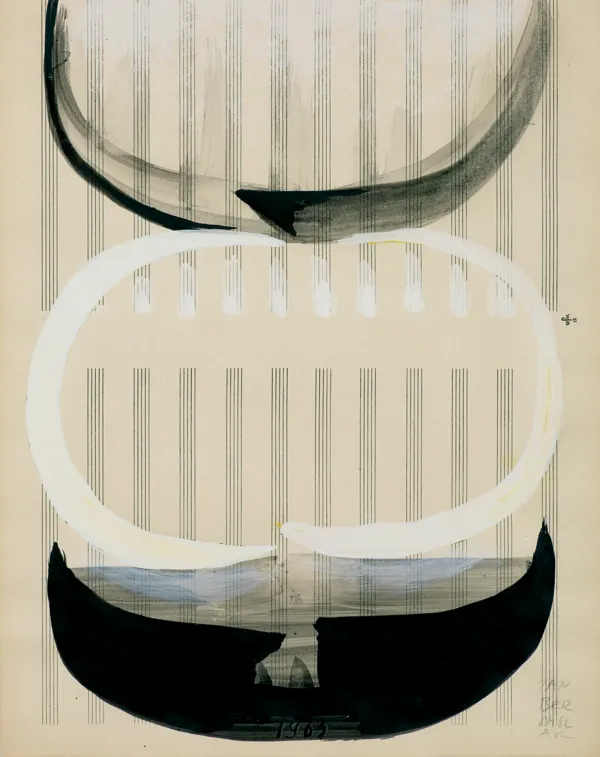 Jan Berdyszak, Z CYKLU KOMPOZYCJA KÓŁ, 1963