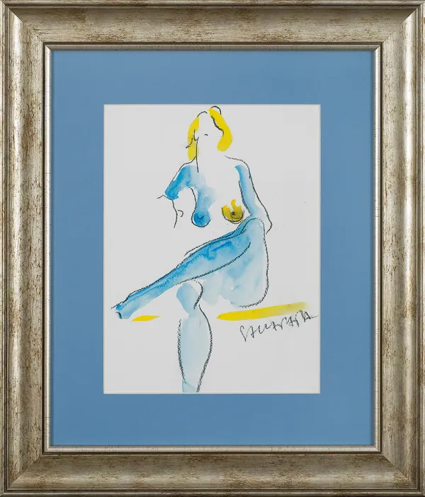 Joanna Sarapata, Akt siedzący, 2006