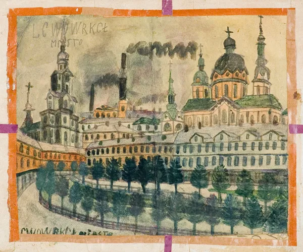 Nikifor Krynicki, MIASTO