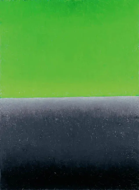 Stefan Gierowski, OBRAZ DCXXVI, 1991