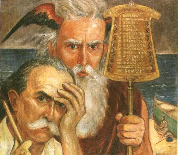 Vlastimil Hofman, Autoportret tułaczy