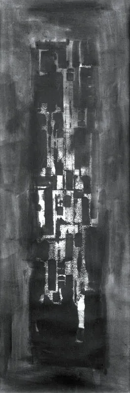 Roman Opałka, Studium dotykowe, 1959