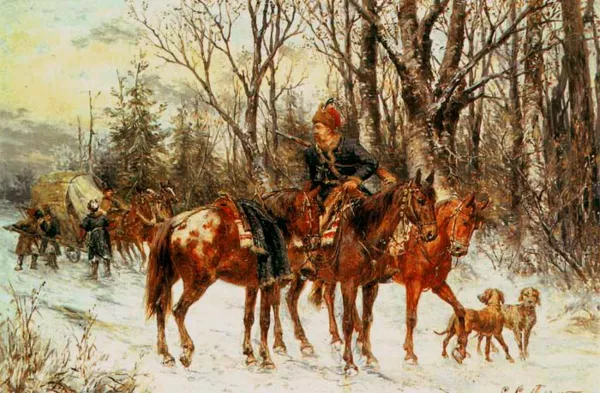 Ludwik Gędłek, Przygoda na drodze