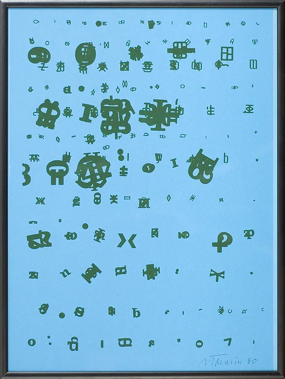 Jan Tarasin, Bez tytułu, 1990