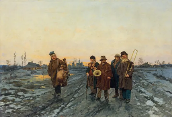 Franciszek Streitt, WĘDROWNI MUZYKANCI, 1879 