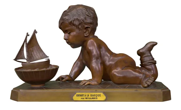 Emmanuel Villanis, DZIECKO BAWIĄCE SIĘ STATECZKIEM