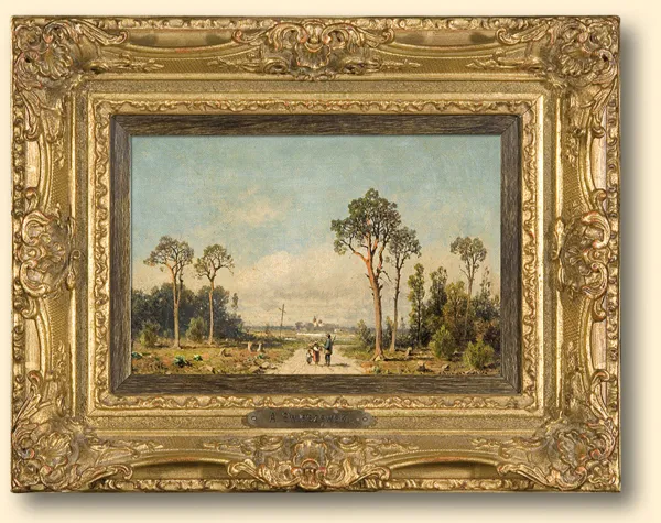 Aleksander Świeszewski, DROGA DO WSI, 1884 