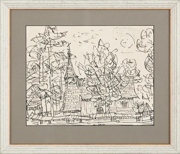 Tadeusz Kulisiewicz, Kościółek w górach, 1950