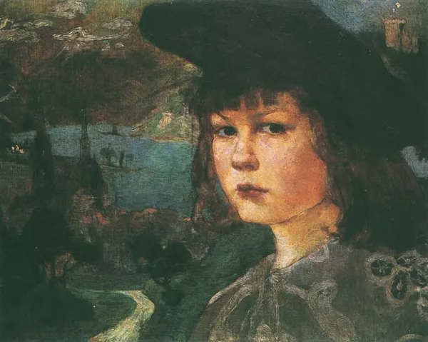 Mela - (Melania Mutermilch) Muter, Portret chłopca