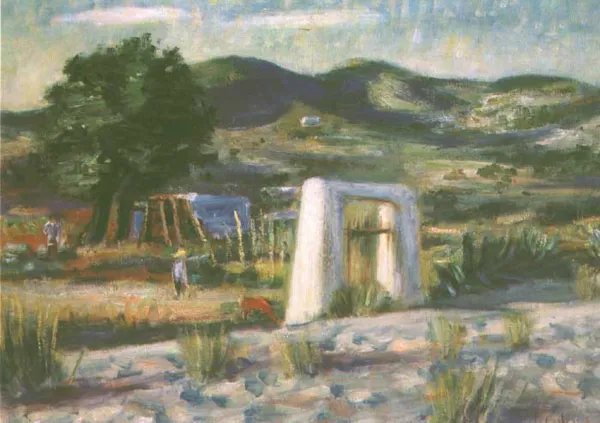 Zygmunt Menkes, Pejzaż południowy