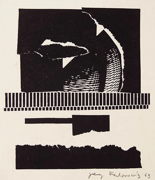 Jerzy Fedorowicz, Rycina z katalogu Konfrontacje 63