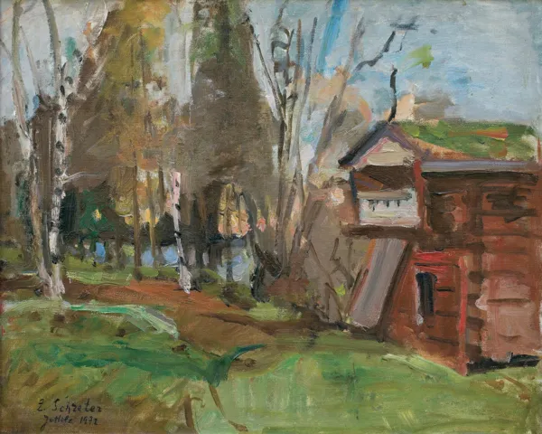 Zygmunt Szreter, PEJZAŻ Z FINLANDII, 1972