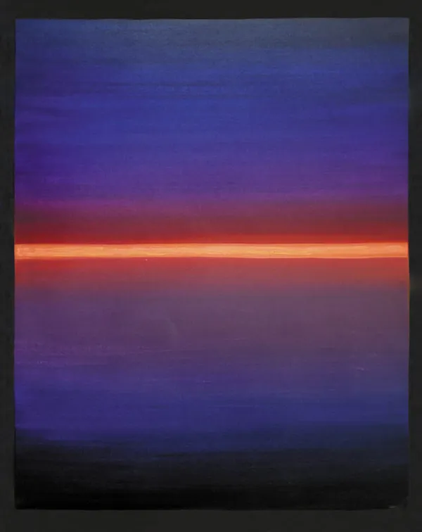 Beata Popławska, Kompozycja z poziomym paskiem, 2002