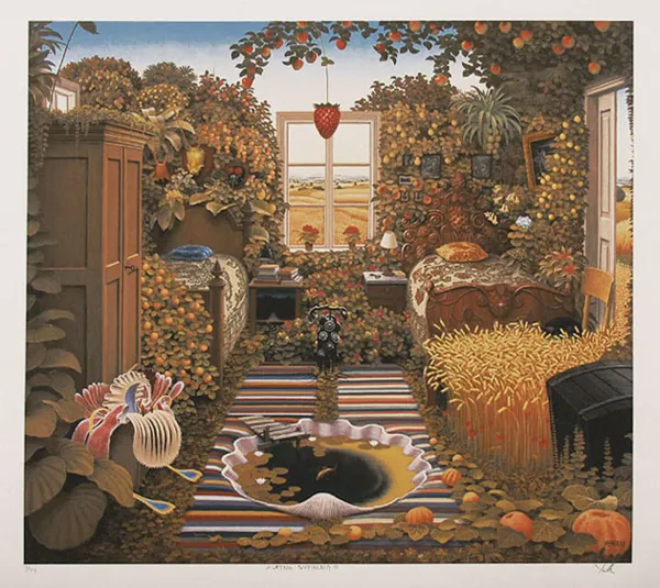 Jacek Yerka, Letnia Sypialnia, 2003