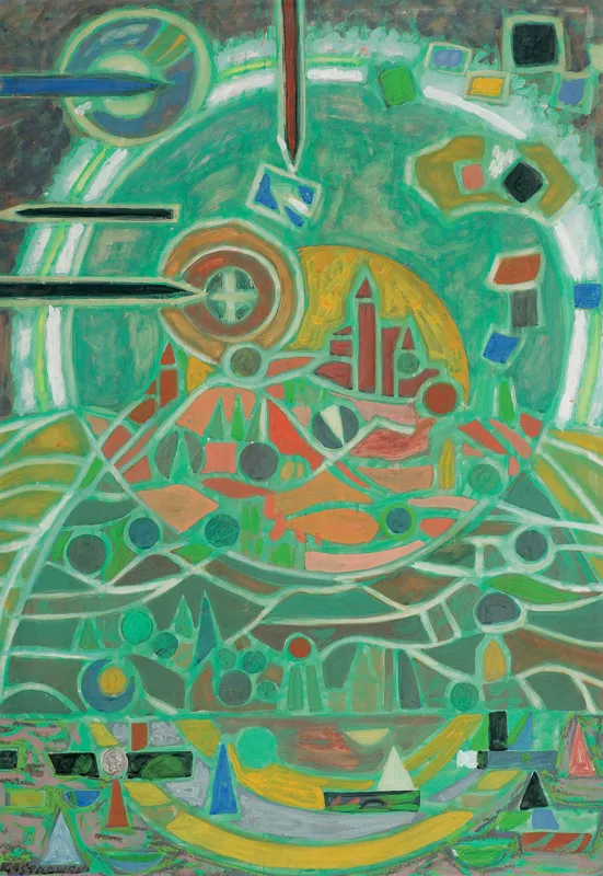 Kazimierz Ostrowski, PEJZAŻ ZIELONY