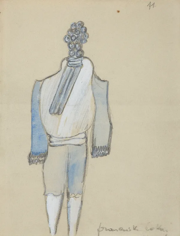 Maria  Jarema, FRANCUSKI LOKAJ, ok. 1955-57