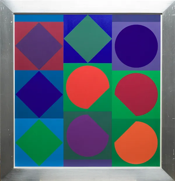 Victor Vasarely, Planetary Folklor, ok. 1963