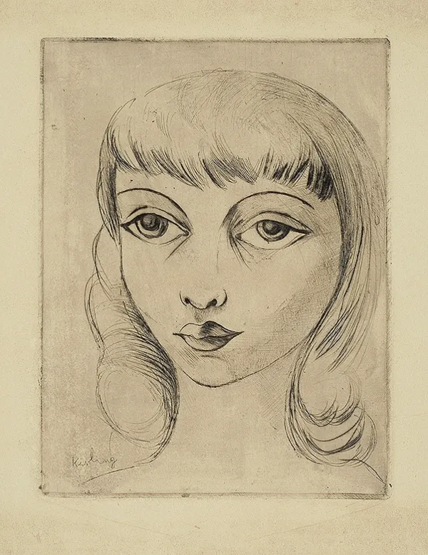 Mojżesz Kisling, Portret dziewczyny