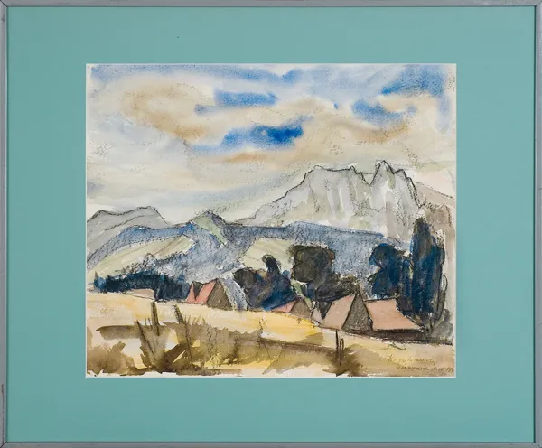 Stanisław Krzyształowski, Widok na Giewont, 1963