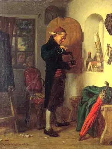 Leopold Loeffler, Kieliszek wina - Łyk na pokrzepienie