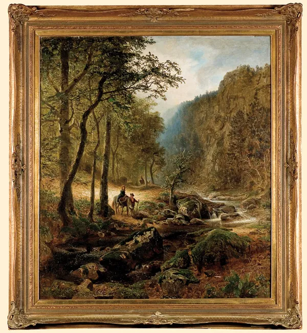 Herman Schnee, W LESIE, 1871 lub 1891