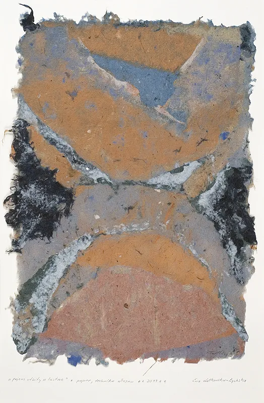 Ewa Latkowska-Żychska, Pejzaż odbity w lustrze, 2011