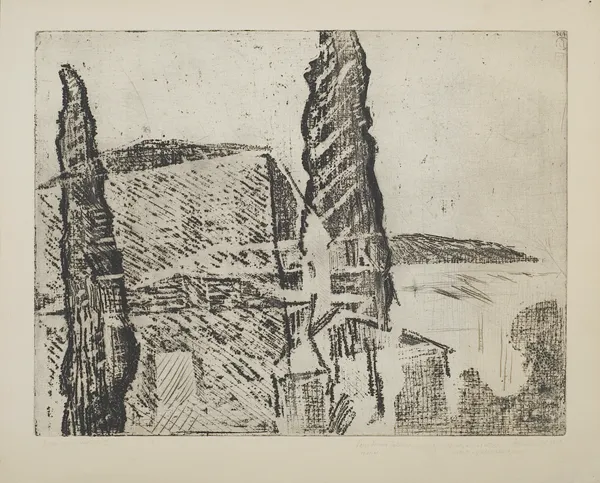 Andrzej Rudziński, Pejzaż jugosłowiański I, 1959