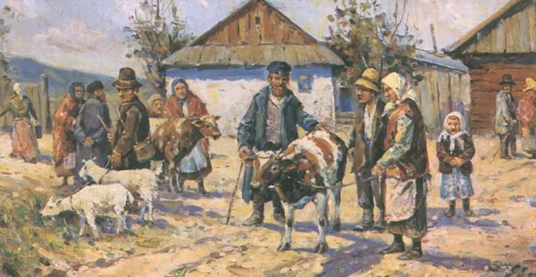 Erno Erb, Sprzedaż krowy Żydowi