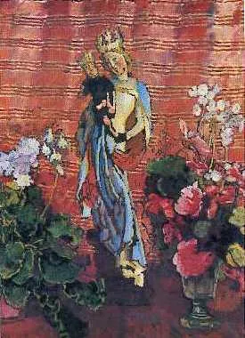 Józef Mehoffer, Uśmiechnięta Madonna, 1943