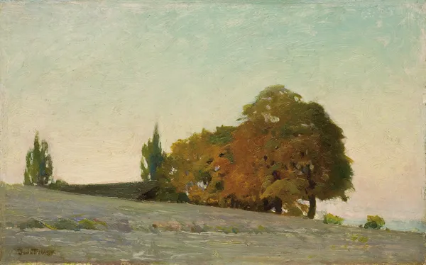 Iwan Trusz, PEJZAŻ JESIENNY 