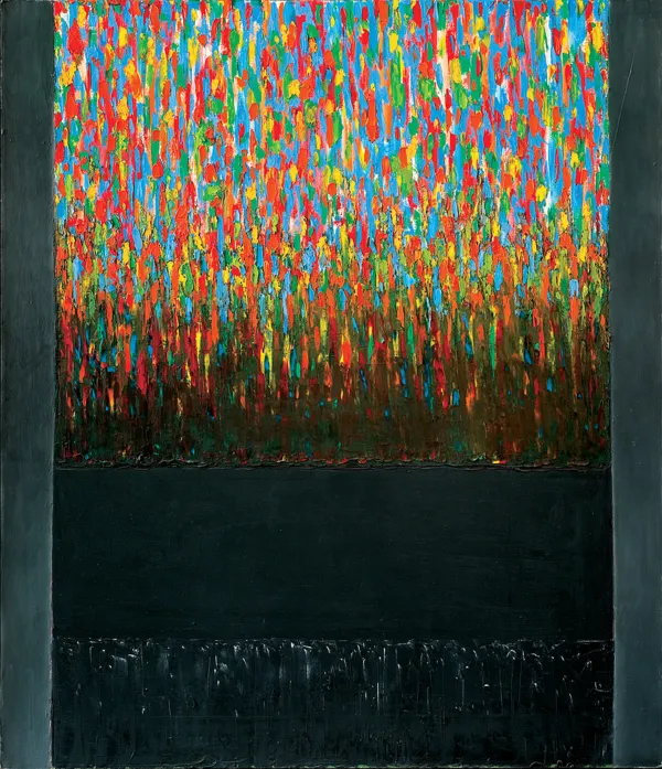 Stefan Gierowski, Obraz DCLXXVIII, 1998