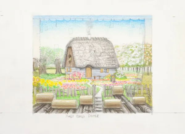 Jacek Yerka, Mały biały domek, 2007