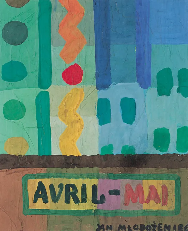 Jan Młodożeniec, Kwiecień – maj (Avril – mai)