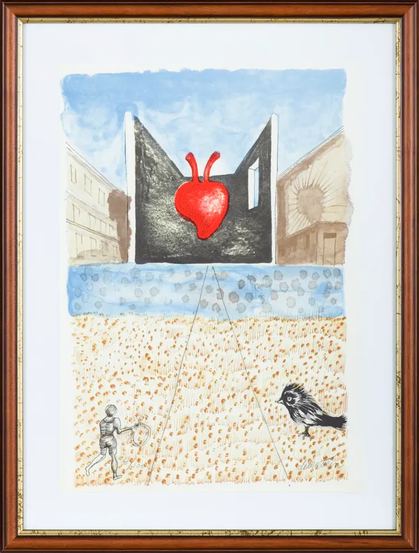 Jan Lebenstein, Kompozycja z sercem