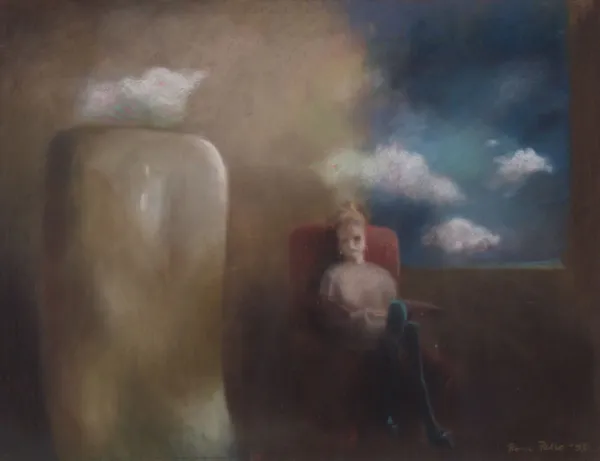 Ewa Pello, Kobieta siedząca w fotelu, 1995