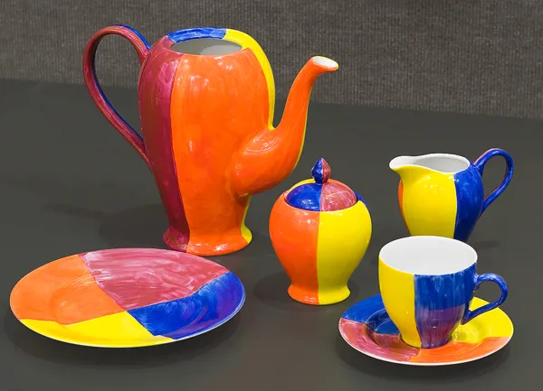 Leon Tarasewicz, ZESTAW DO KAWY DLA 4 OSÓB