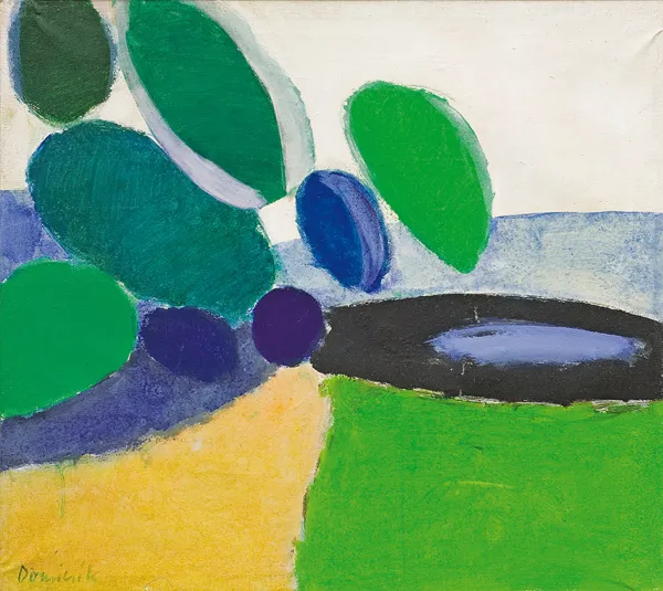 Tadeusz Dominik, ZIELONE POLE, 1974