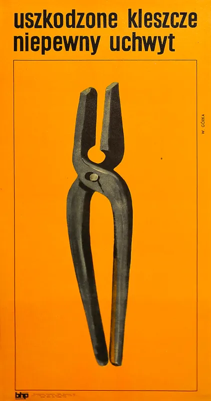 Wiktor  Górka, Uszkodzone kleszcze, niepewny chwyt, 1967